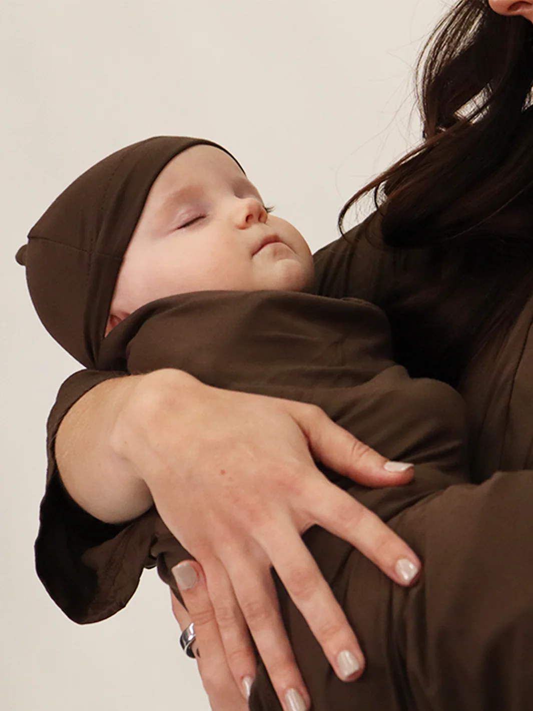 Baby Swaddle Set: Mocha - Image 3