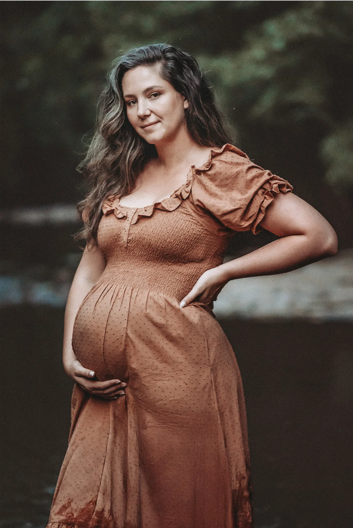 Harper Maternity and Nursing Dress - Image 5