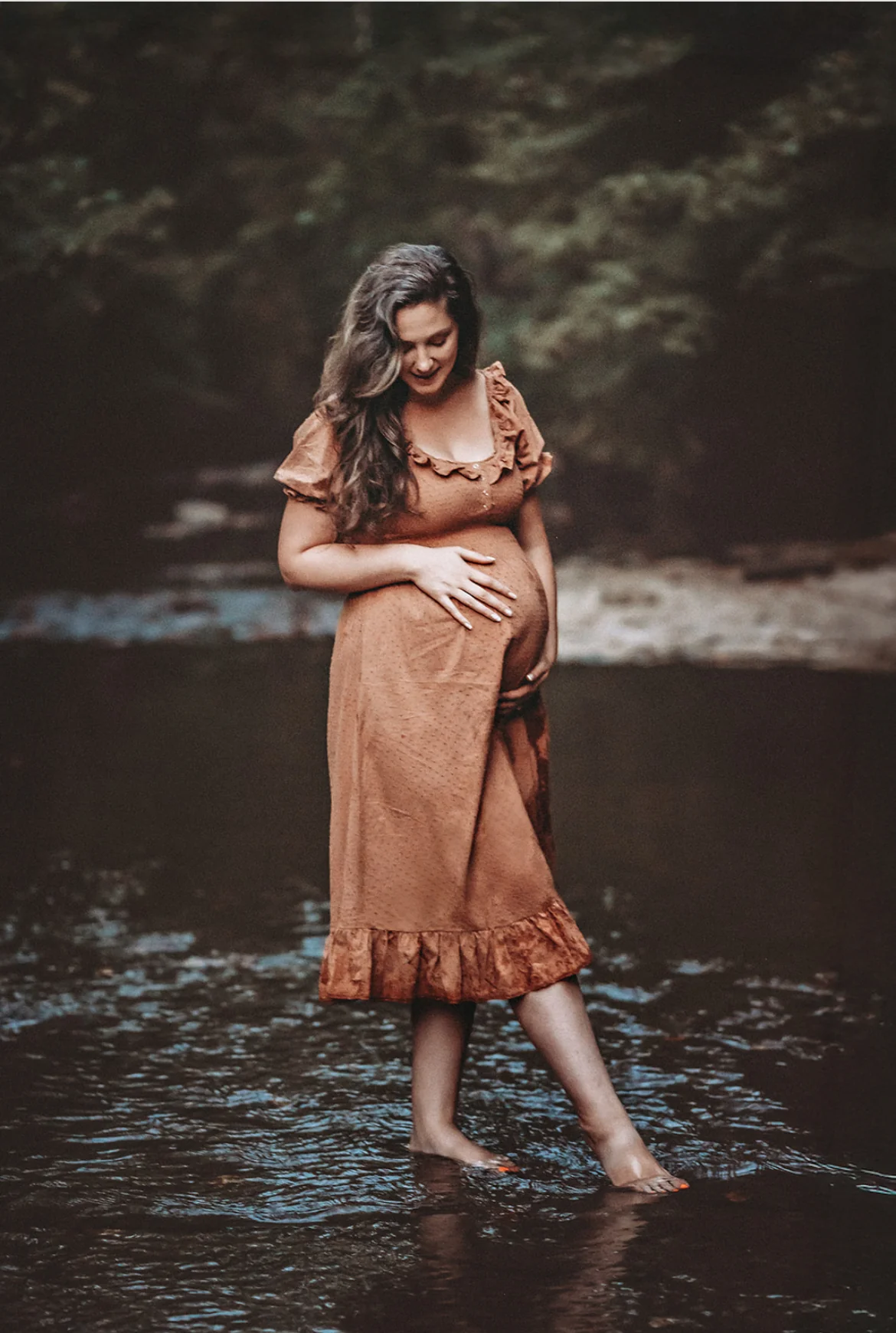 Harper Maternity and Nursing Dress - Image 8