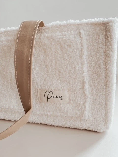 Nappy Caddy Organizer - Teddy | Beige Handles - Image 6
